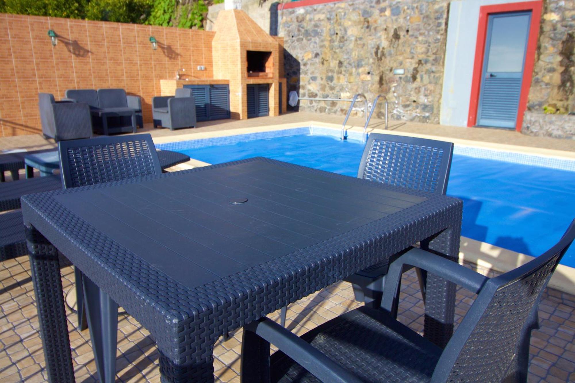Casa Da Rainha Bungallow Estreito Da Calheta Exterior foto